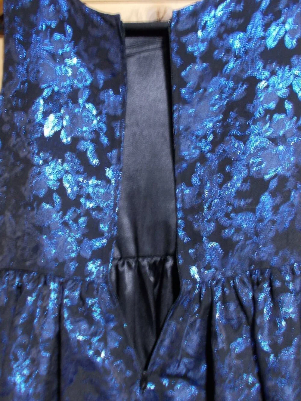 The Children's Place Girls Formal Dress with black belt Size14 EUC